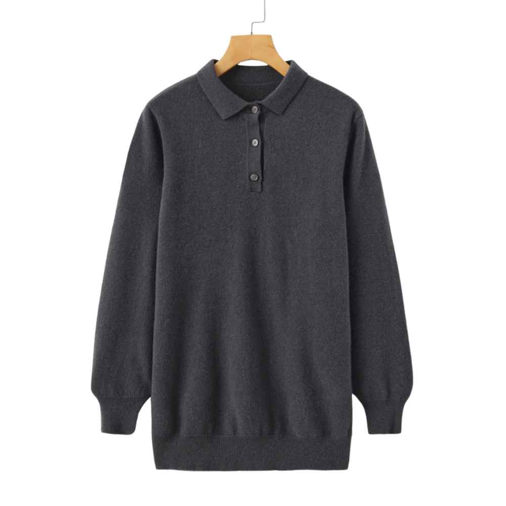 100% Kasjmier Poloshirt Old Money Style