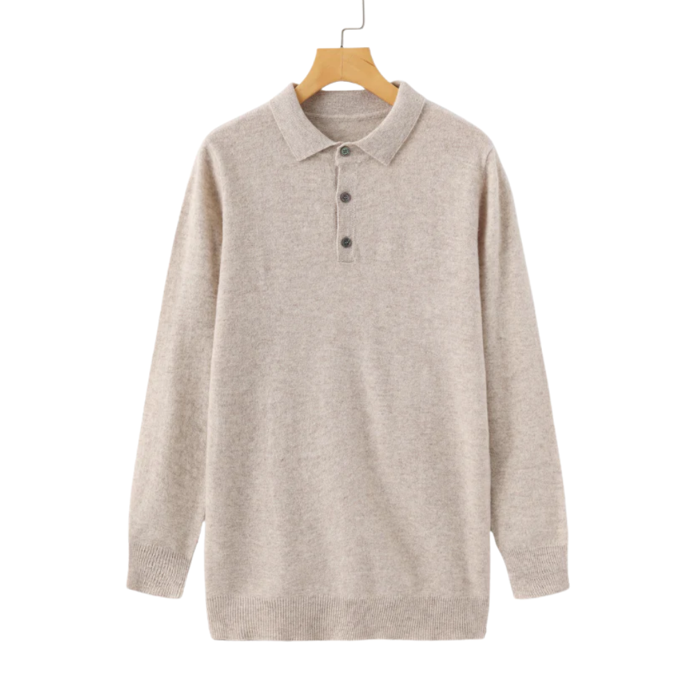 100% Kasjmier Poloshirt Old Money Style