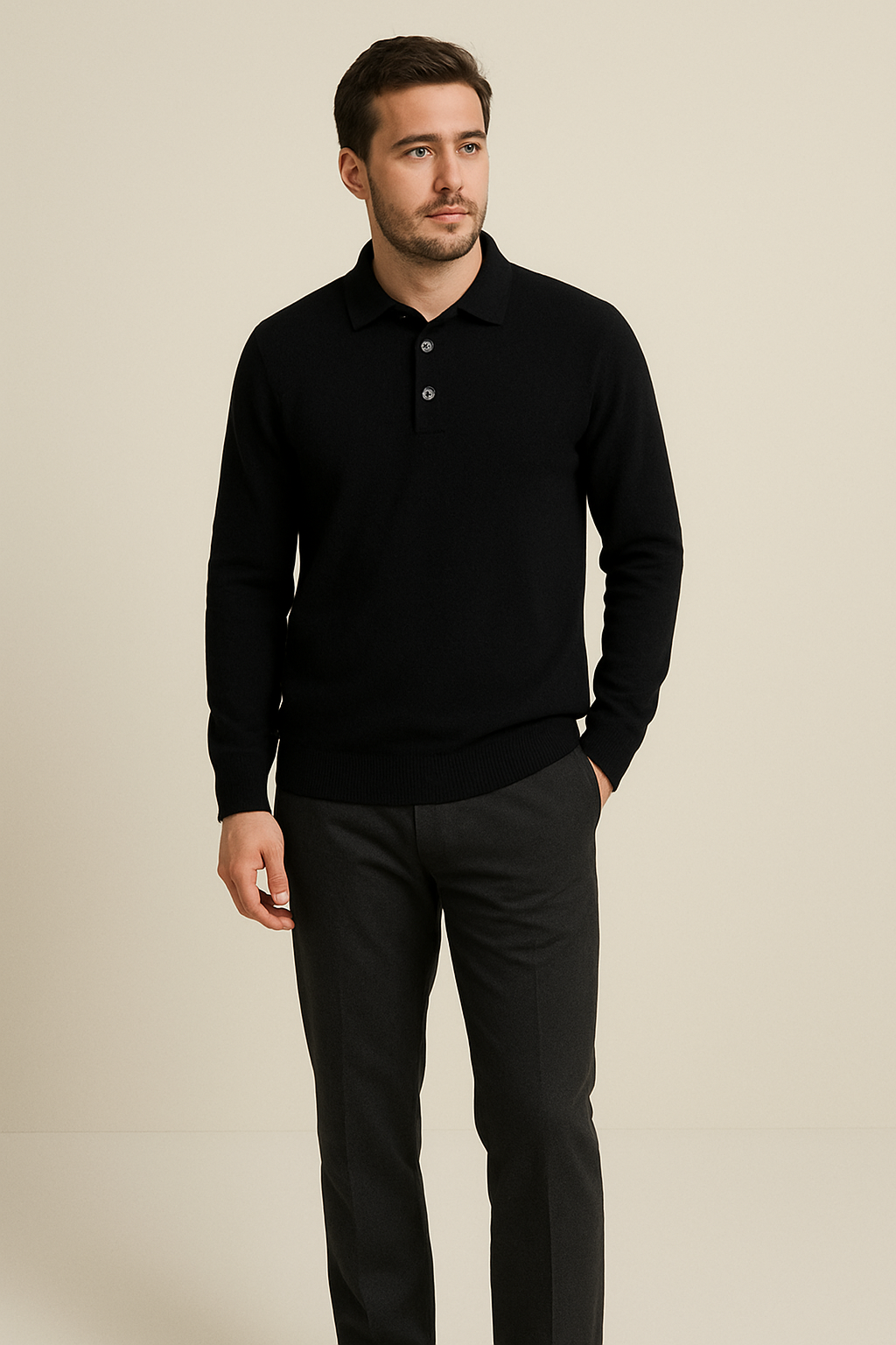 100% Kasjmier Poloshirt Old Money Style