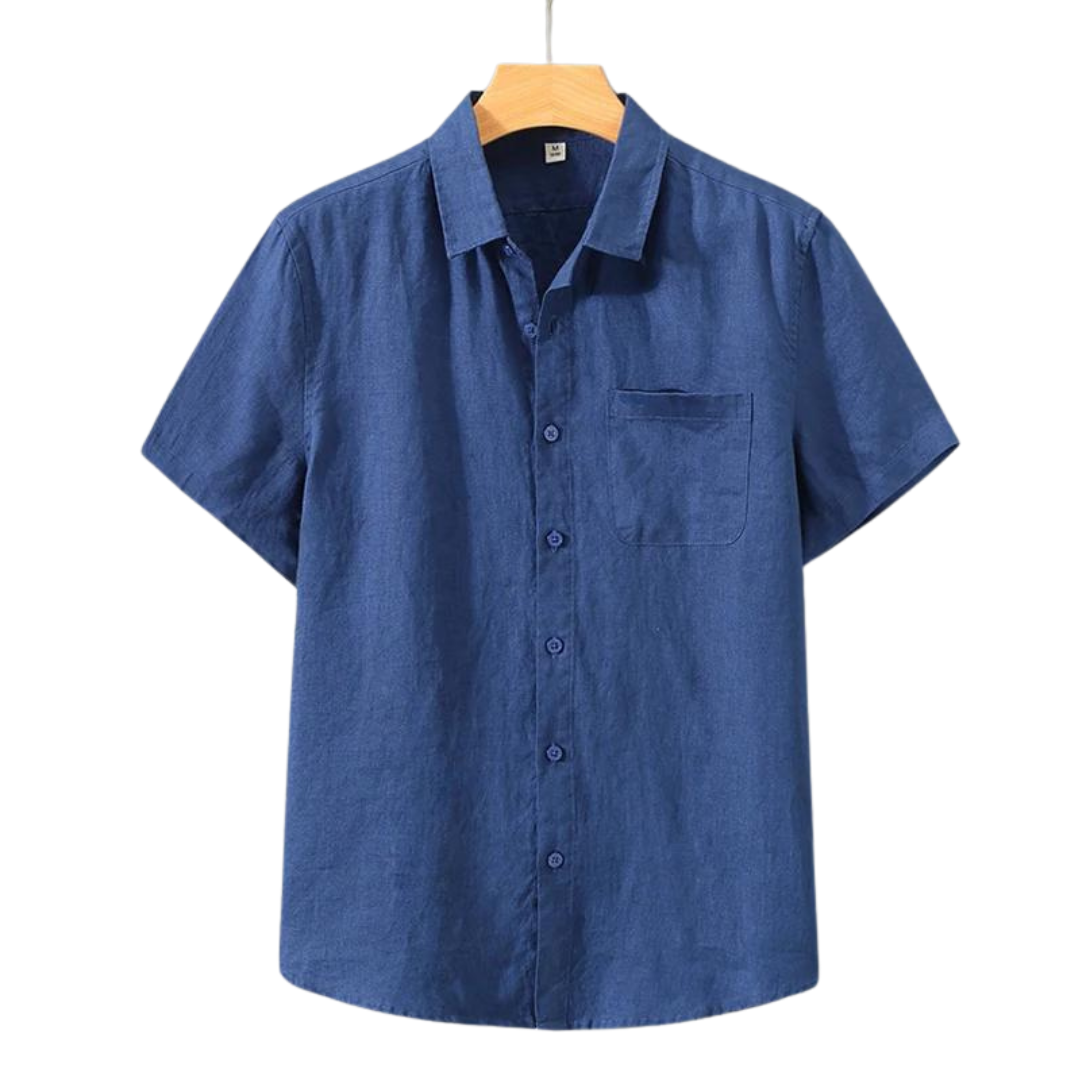 Cannes - linnen shirt (shortsleeve)