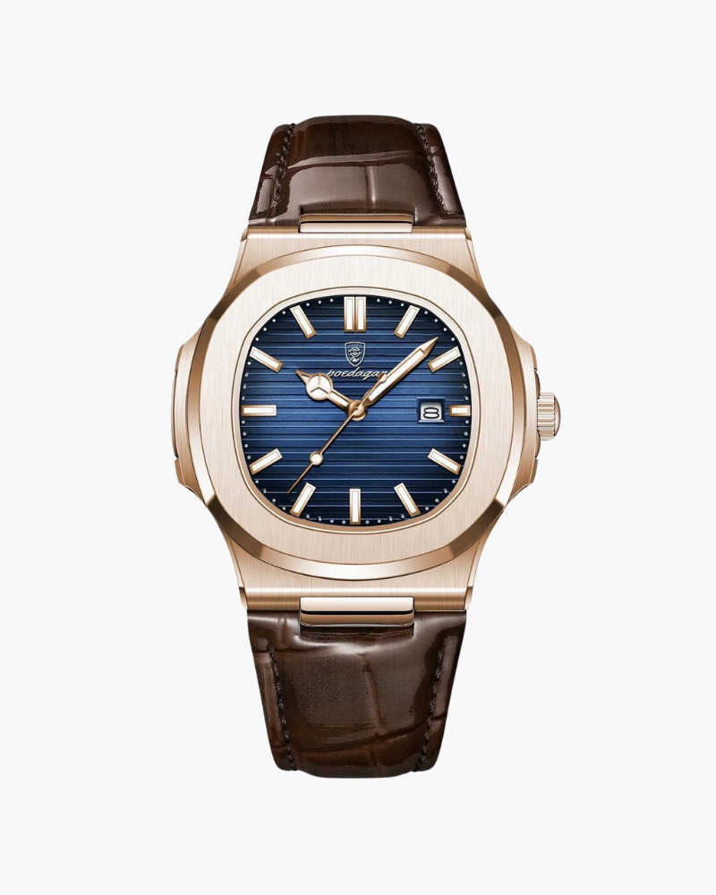 Rugo - Horloge Lisbon Leer
