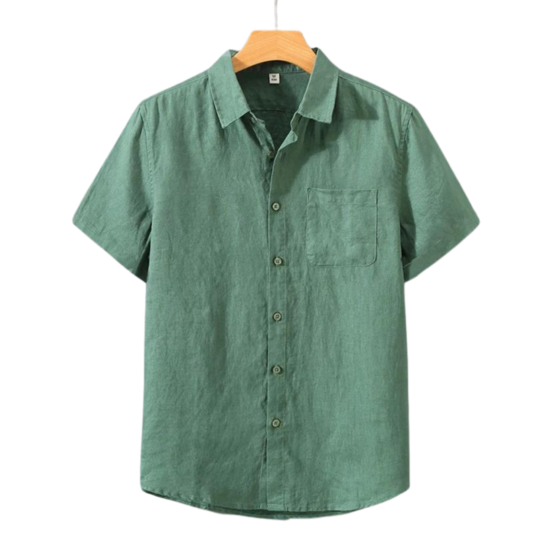 Cannes - linnen shirt (shortsleeve)