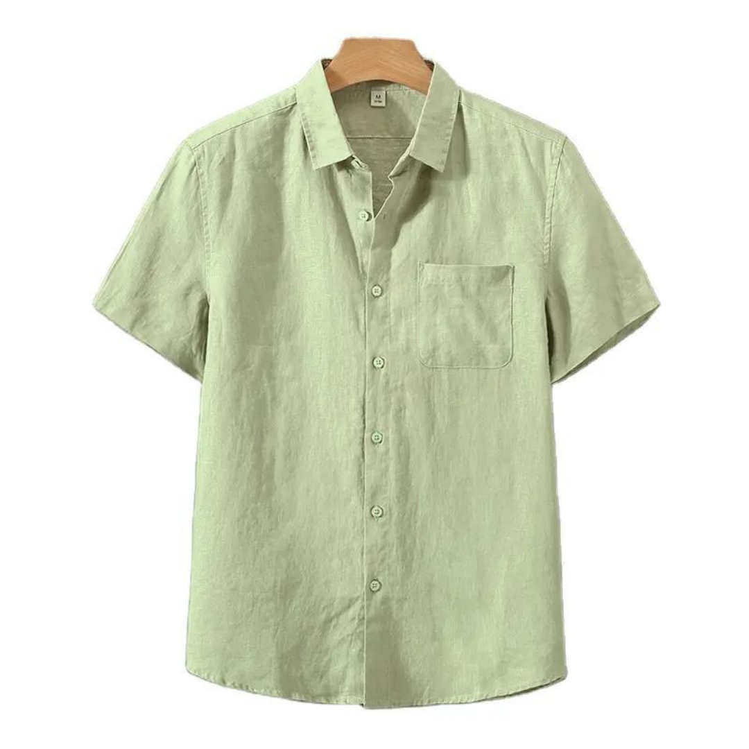 Cannes - linnen shirt (shortsleeve)