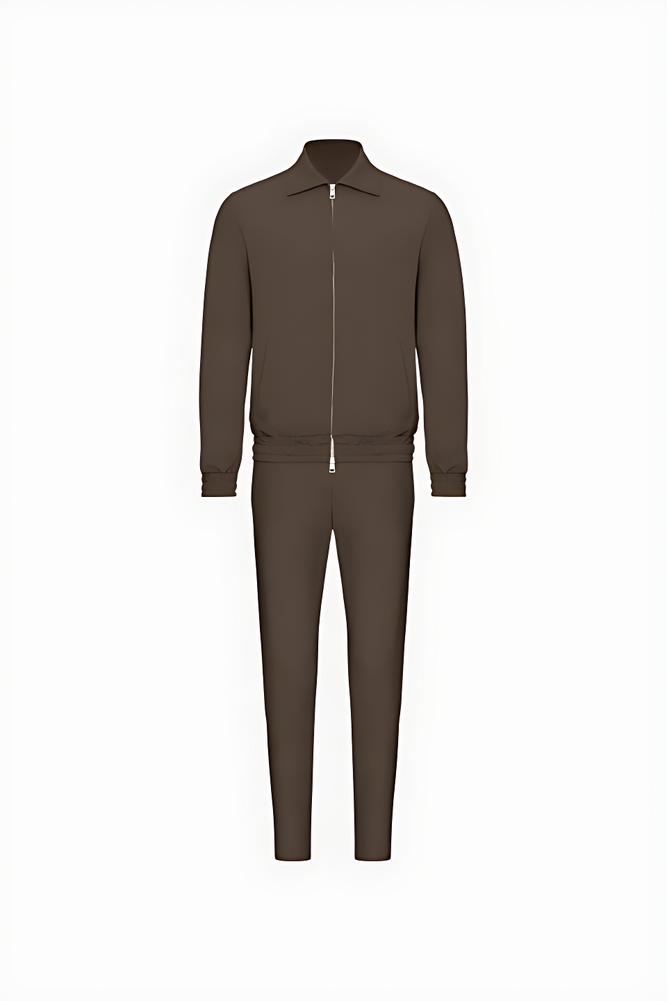 Midnight Mocha Bruin Techsuit zonder Capuchon | Modestio
