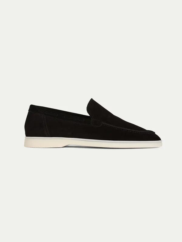 OLD MONEY - PREMIUM SUEDE LOAFERS ZWART
