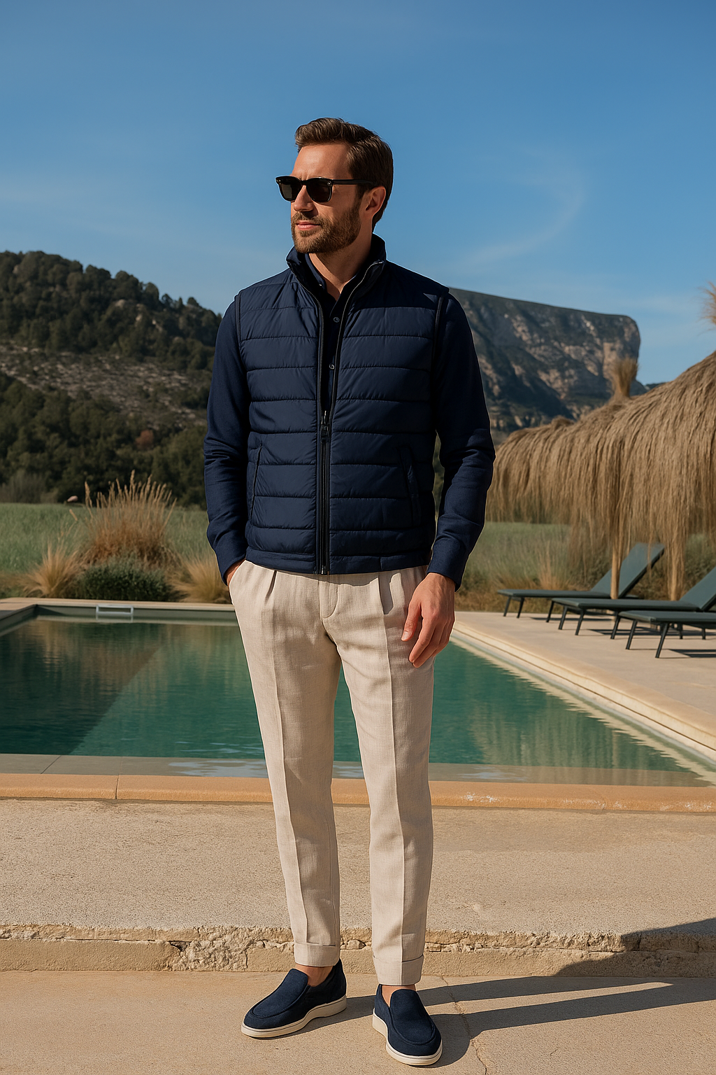 Bram- Chique Winter Bodywarmer Mouwloos in 3 Kleuren 2025