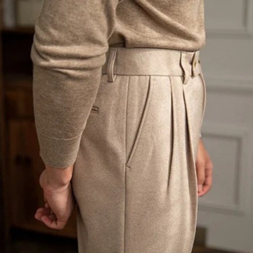 Arthur - Op Maat Gemaakte Stijfvolle Pantalon