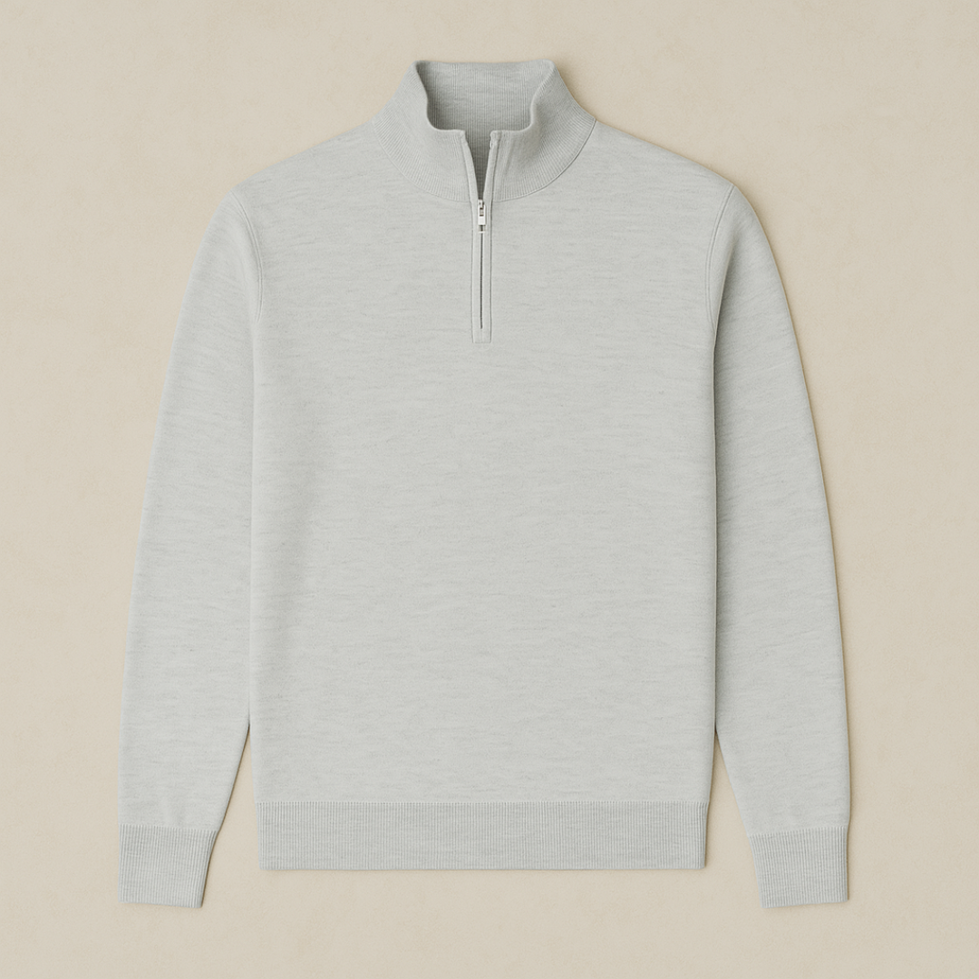 Arwin - Gebreide Half Zip Trui