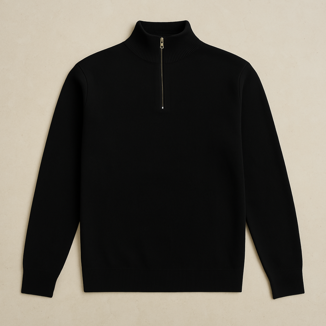 Arwin - Gebreide Half Zip Trui