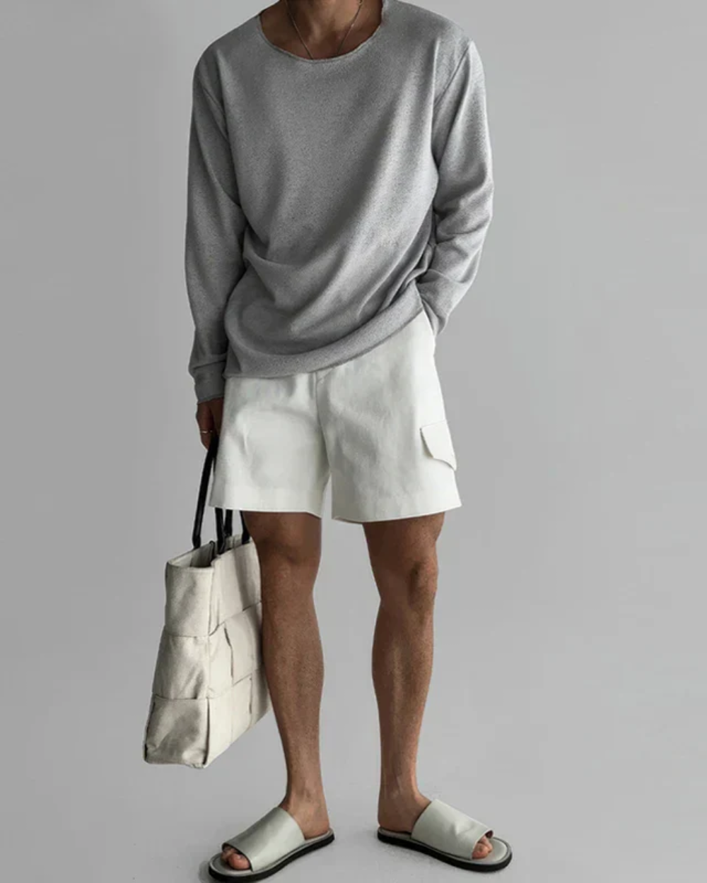 Jacopo - Casual Gebreid T-shirt