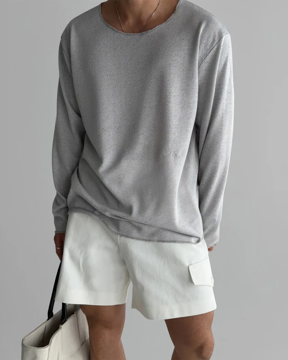 Jacopo - Casual Gebreid T-shirt