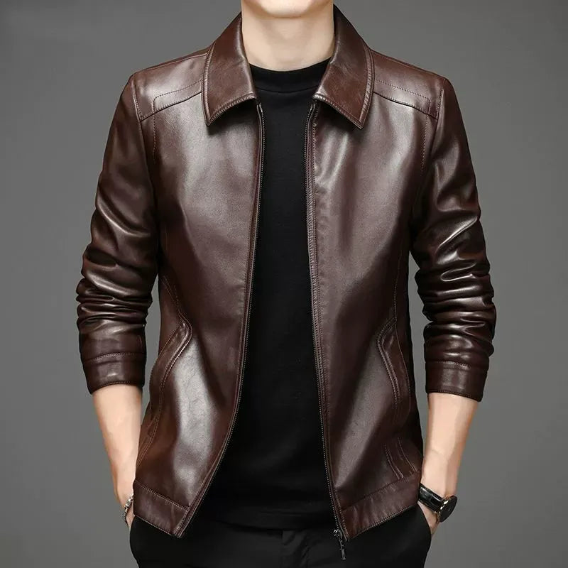 Mario - Casual Leren Jas 2025