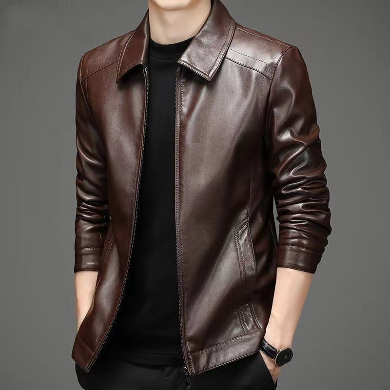 Mario - Casual Leren Jas 2025