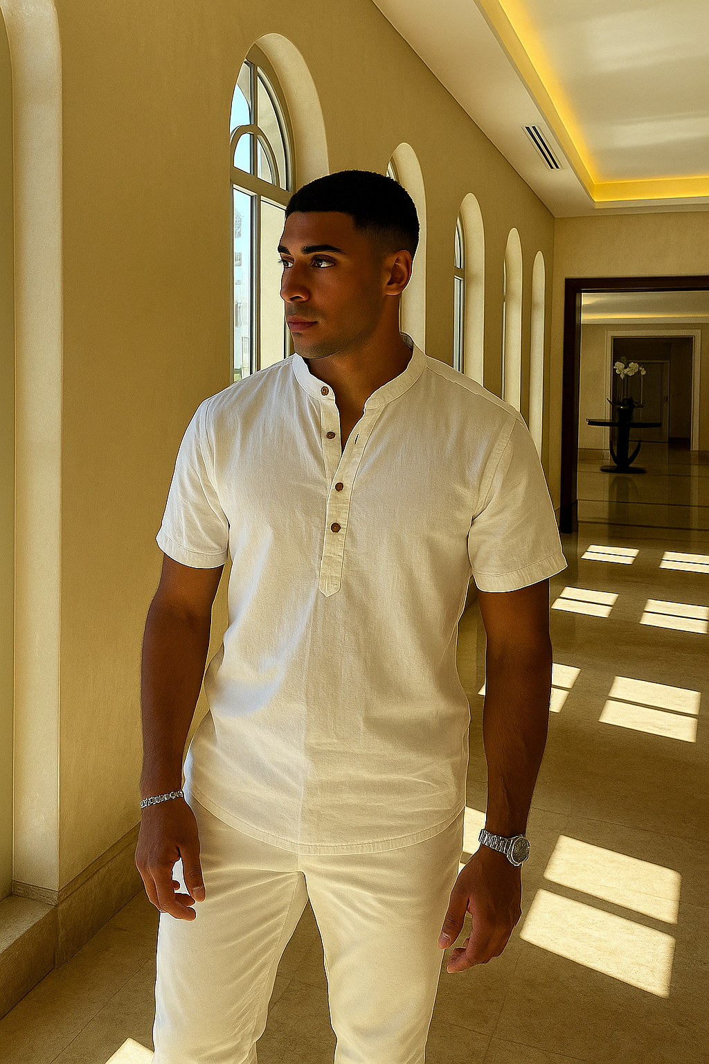 Amalfi linnen shirt