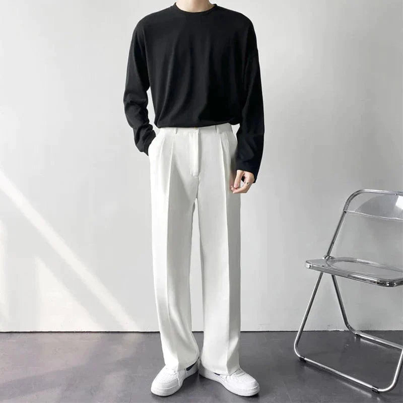 Claude - Old Money Wijde Pantalon