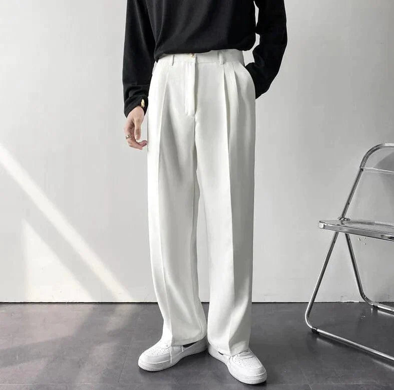 Claude - Old Money Wijde Pantalon