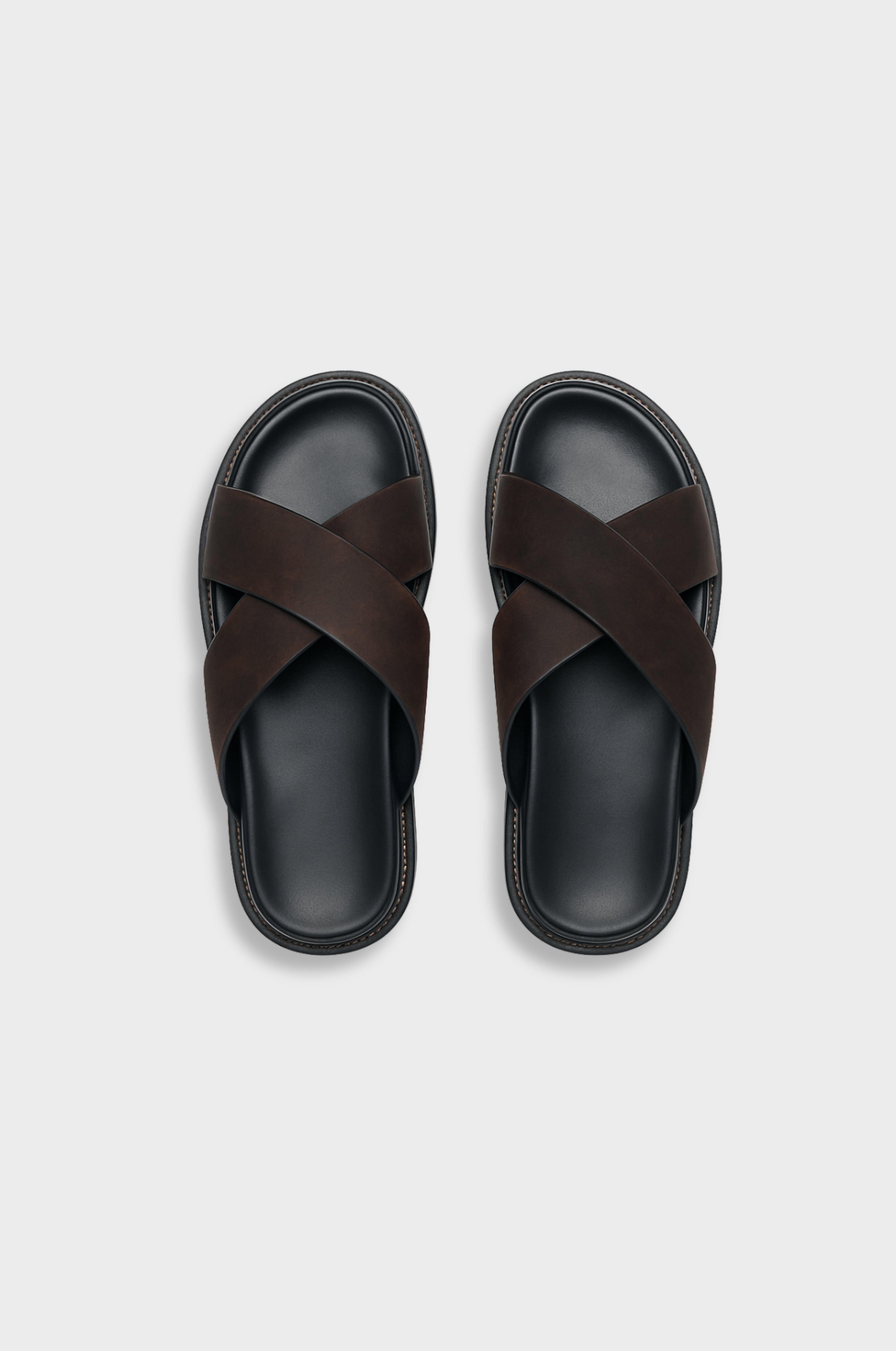 Santorini | Casual Cross Strap Sandalen Old-Money 2025