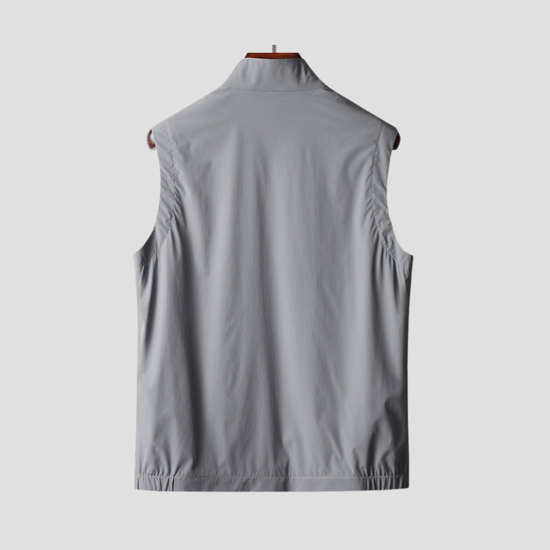 Heren gilet – Lichtgewicht Bodywarmer met Rits – Lifestyle & Sportief
