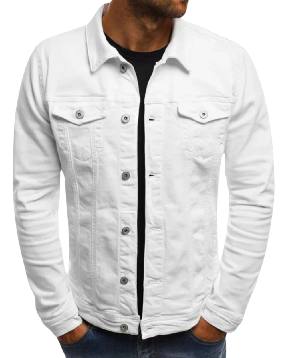 Trending Denim Jack Heren