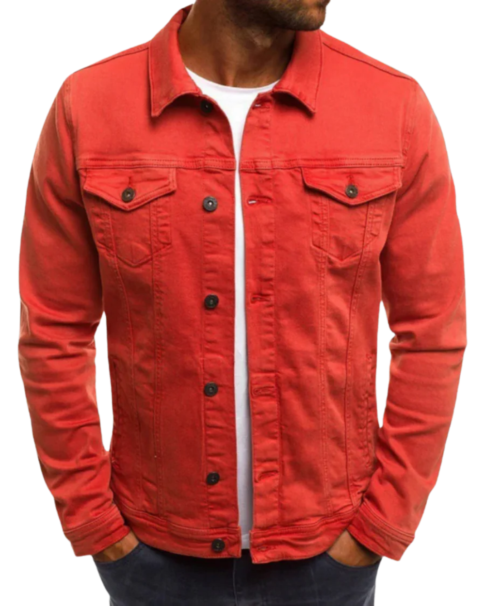 Trending Denim Jack Heren