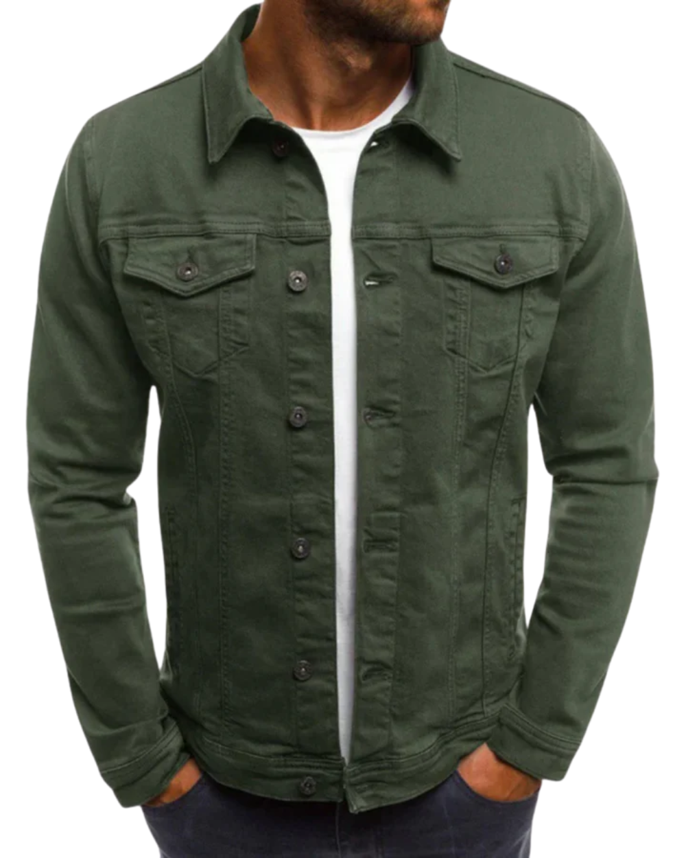 Trending Denim Jack Heren