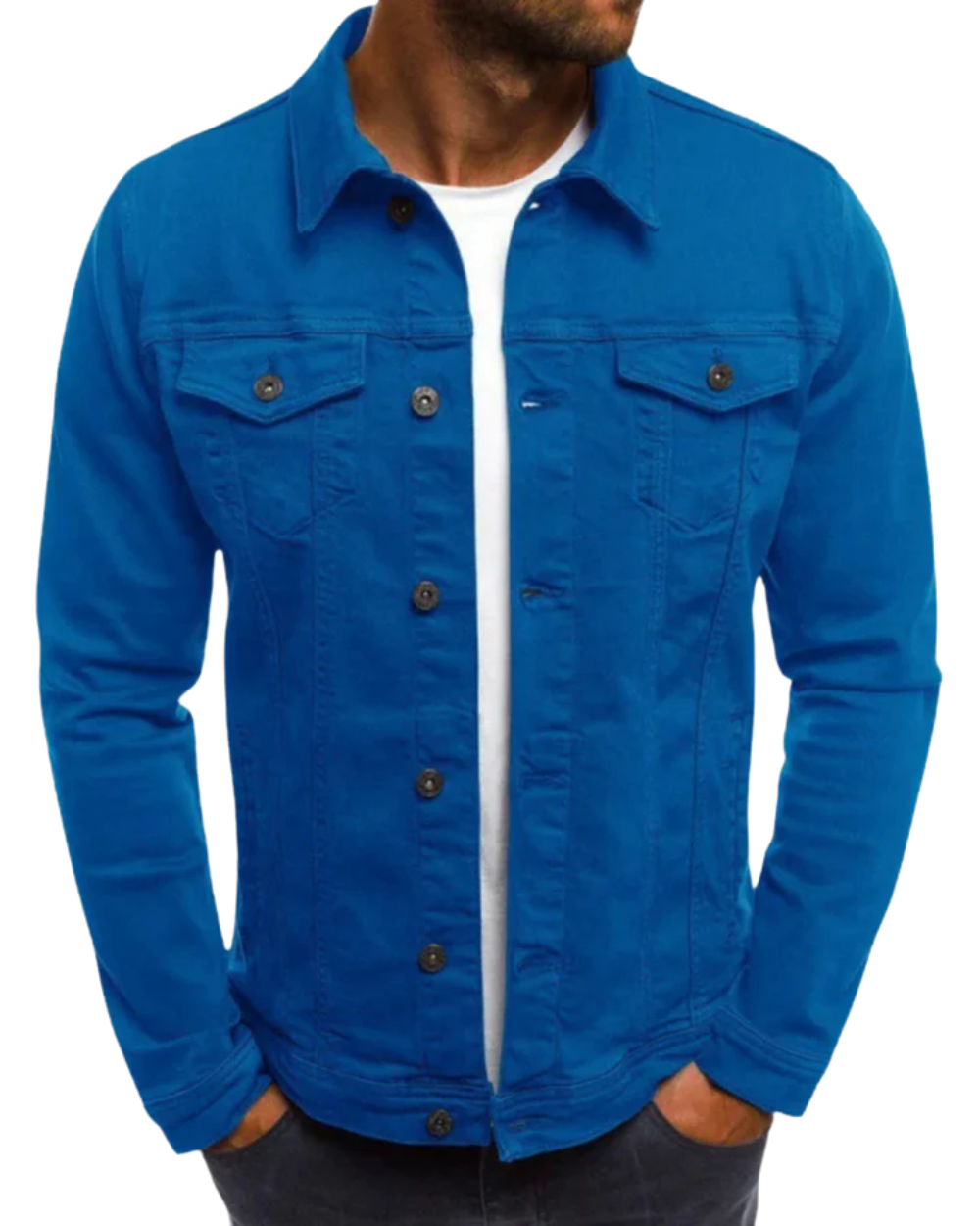 Trending Denim Jack Heren