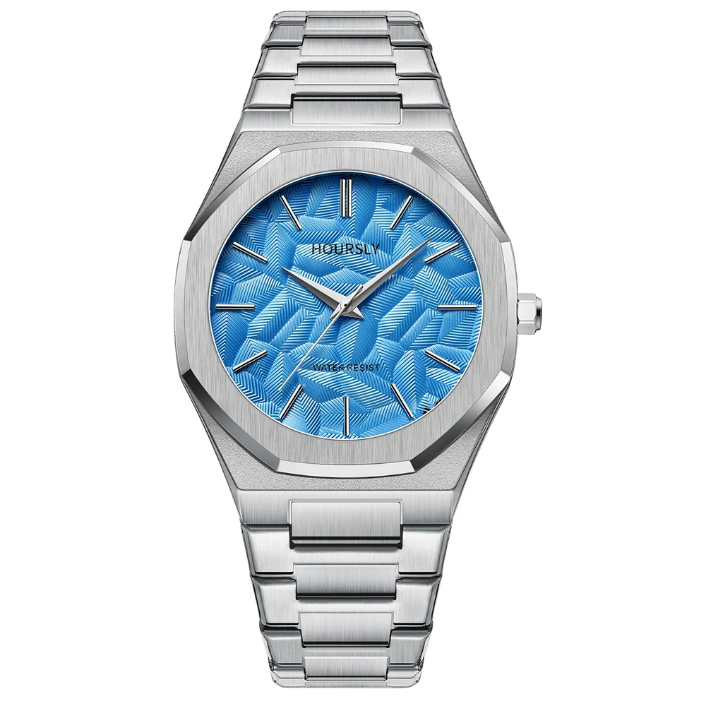 Elegante Waterdichte RVS Horloge met Japanse Beweging en Verstelbare Band voor Zakelijk en Casual Gebruik 3