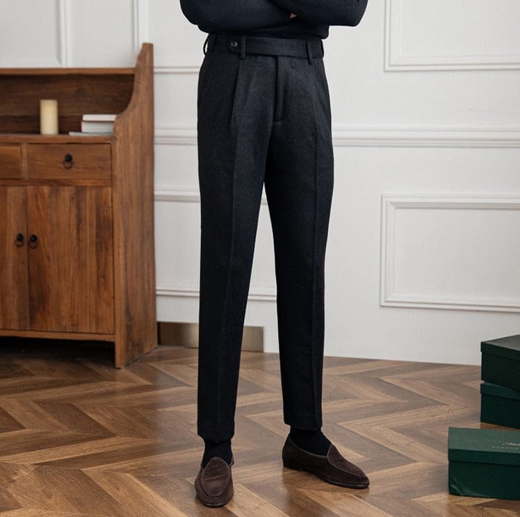 Davide - Casual wollen Pantalon