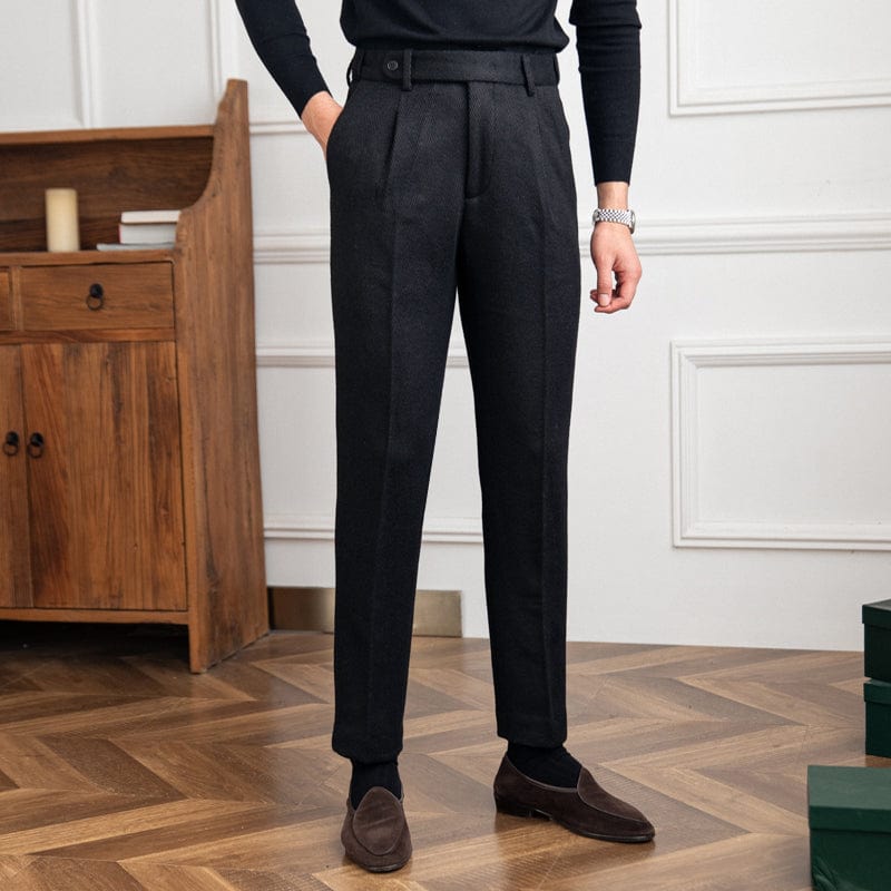 Davide - Casual wollen Pantalon