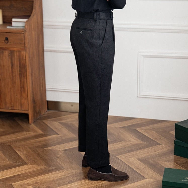 Davide - Casual wollen Pantalon