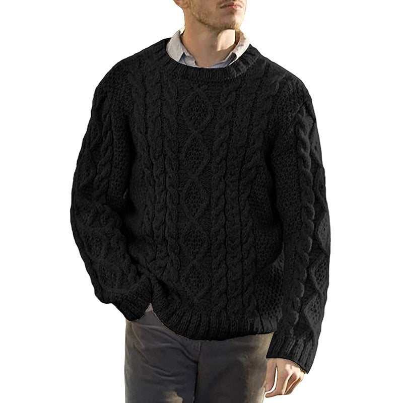 Ezra – Oversized Casual Warme Kabeltrui