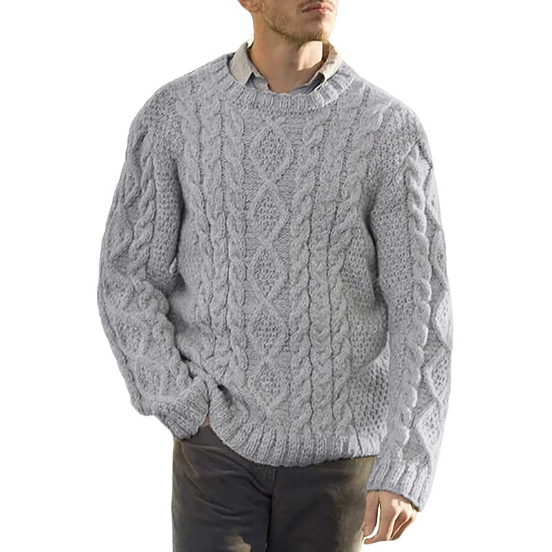 Ezra – Oversized Casual Warme Kabeltrui