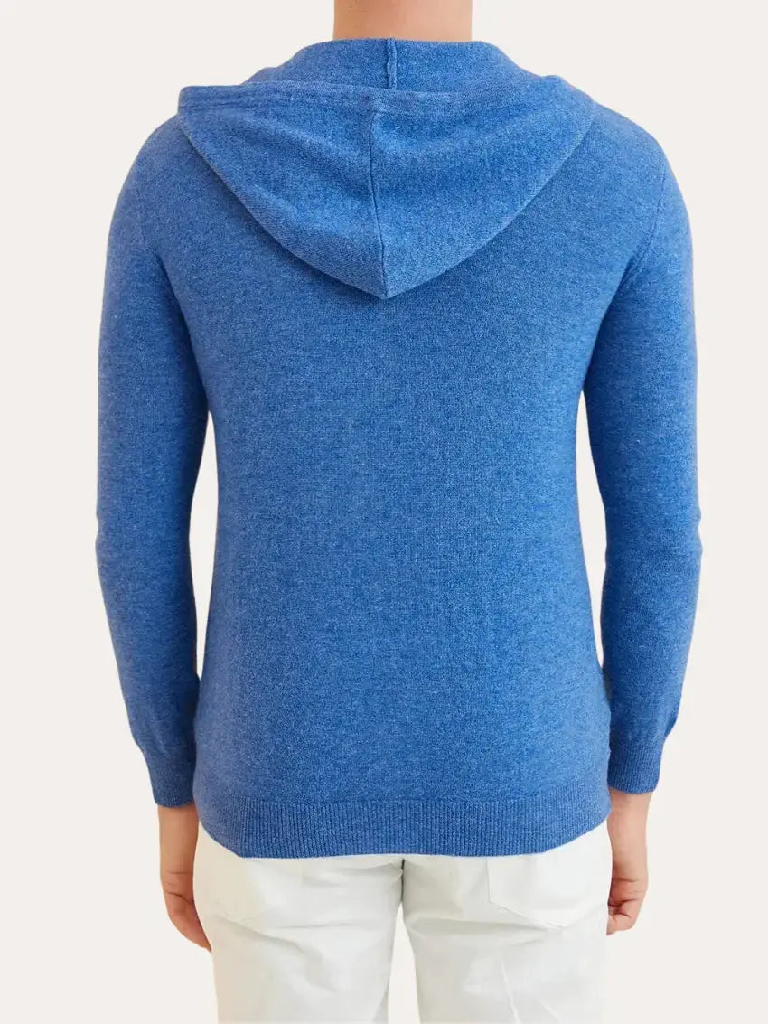 Gabriel - Kasjmier vest met capuchon