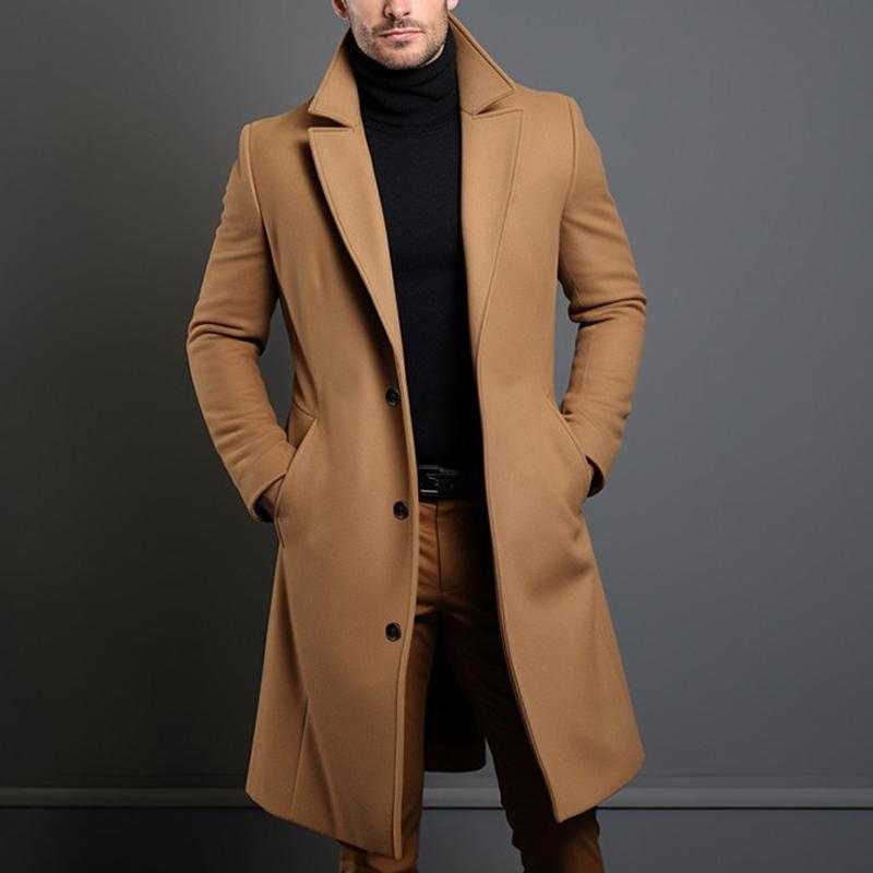 Camel Overcoat Heren | Old Money Style & Quiet Luxury Winterjas