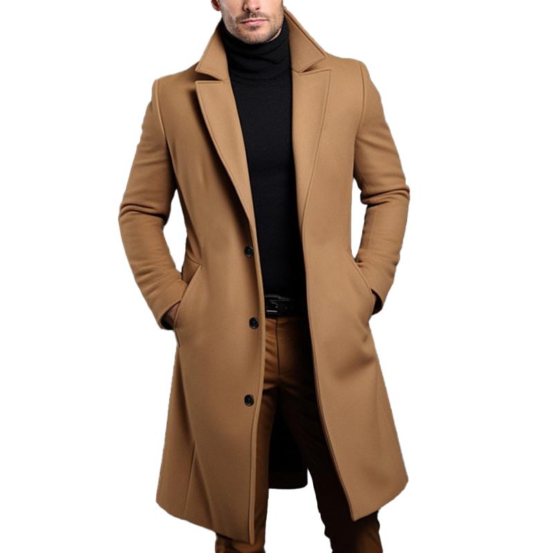 Camel Overcoat Heren | Old Money Style & Quiet Luxury Winterjas