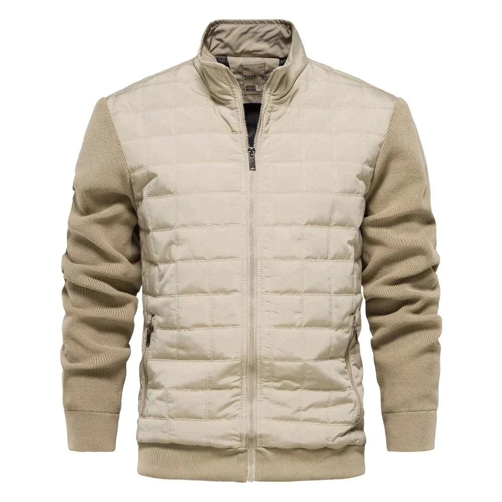 Heren Casual Fleecejack–Trendy Modern Fit