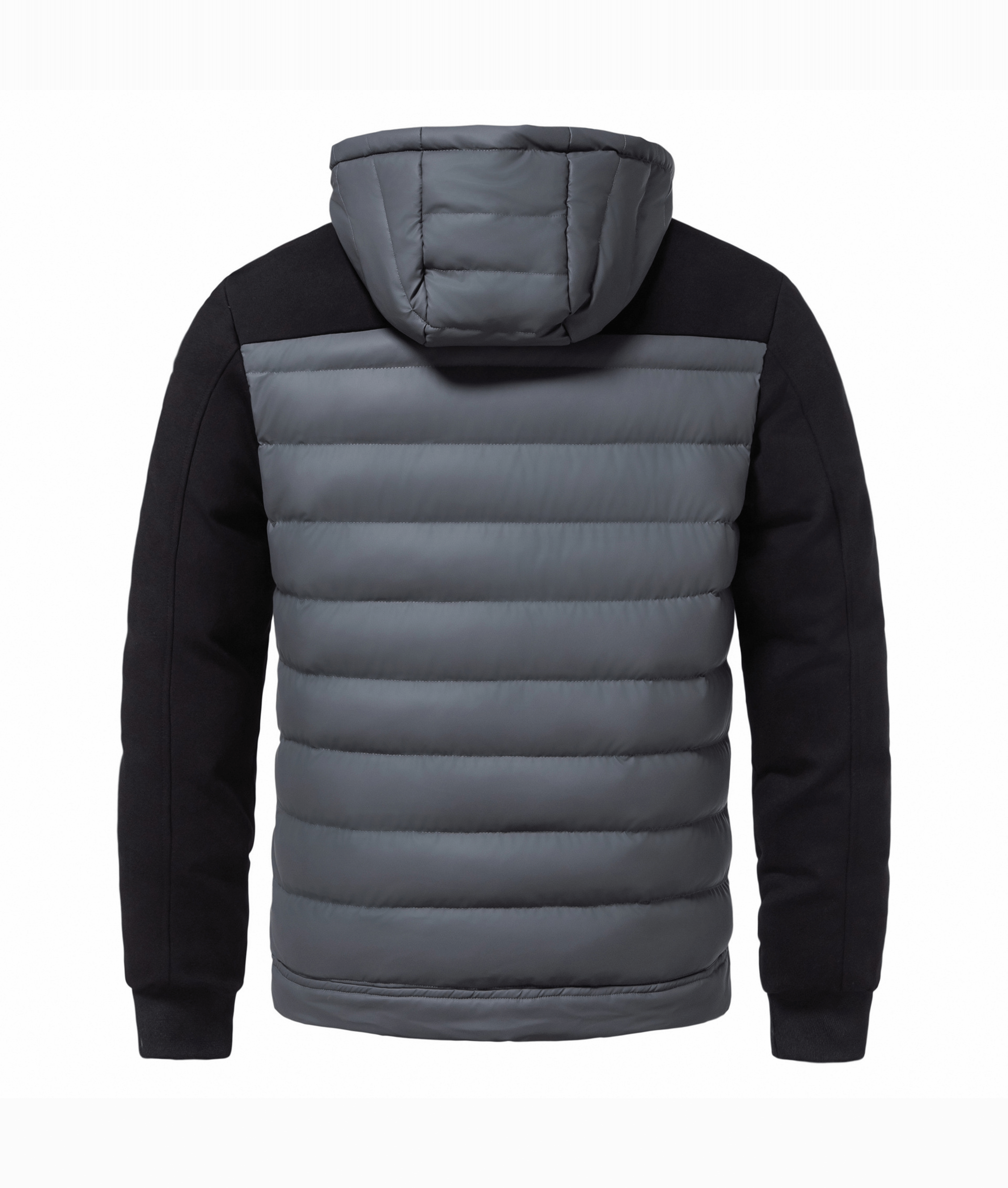 Florencio - Heren Casual Winterjas Old Money Grijs/Zwart