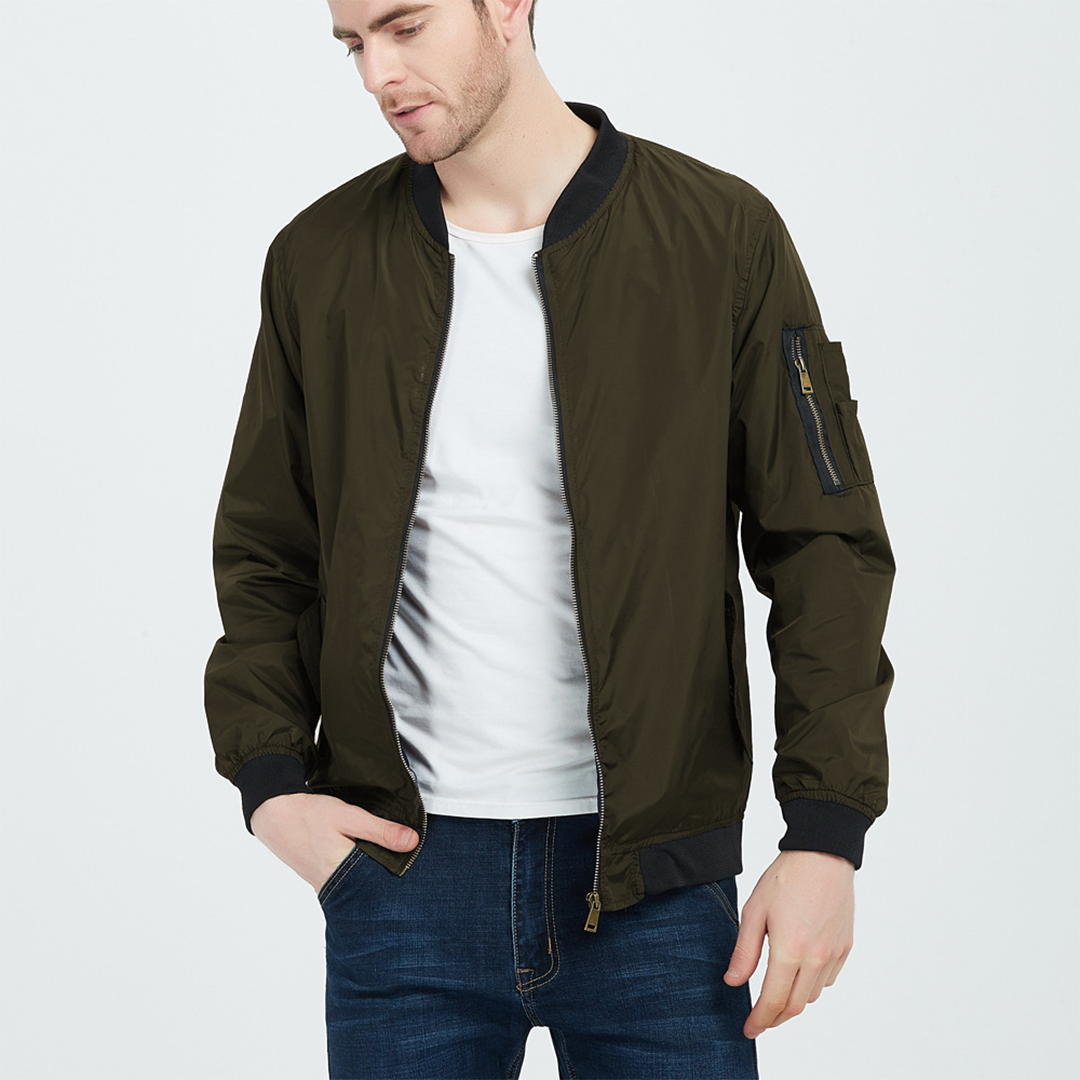 Herenjas bomberjack – 100% katoen