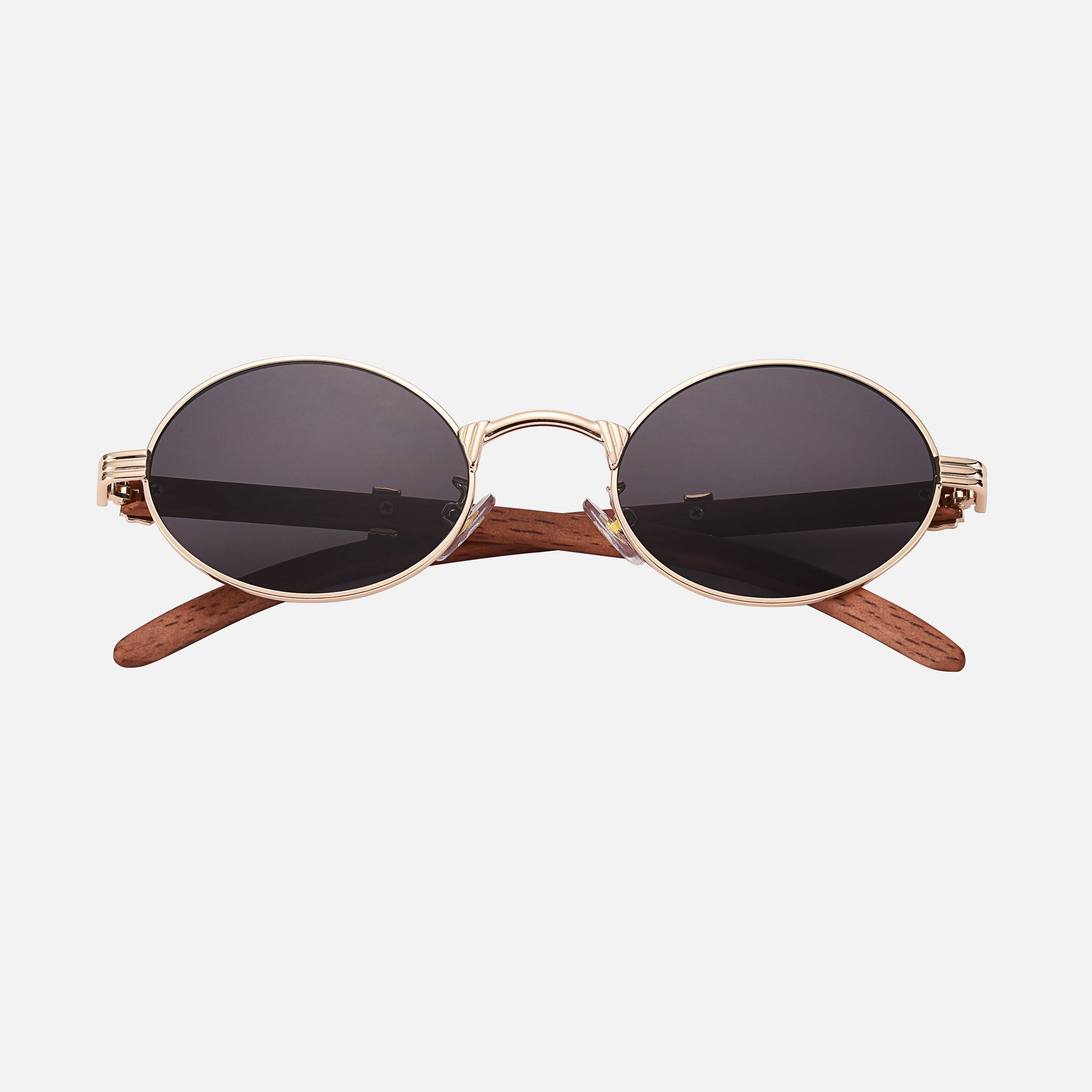 Houten Zonnebril met UV-400 Bescherming en Vintage Stijl – Unisex Elegante Zonnebrillen voor Elke Gelegenheid 3