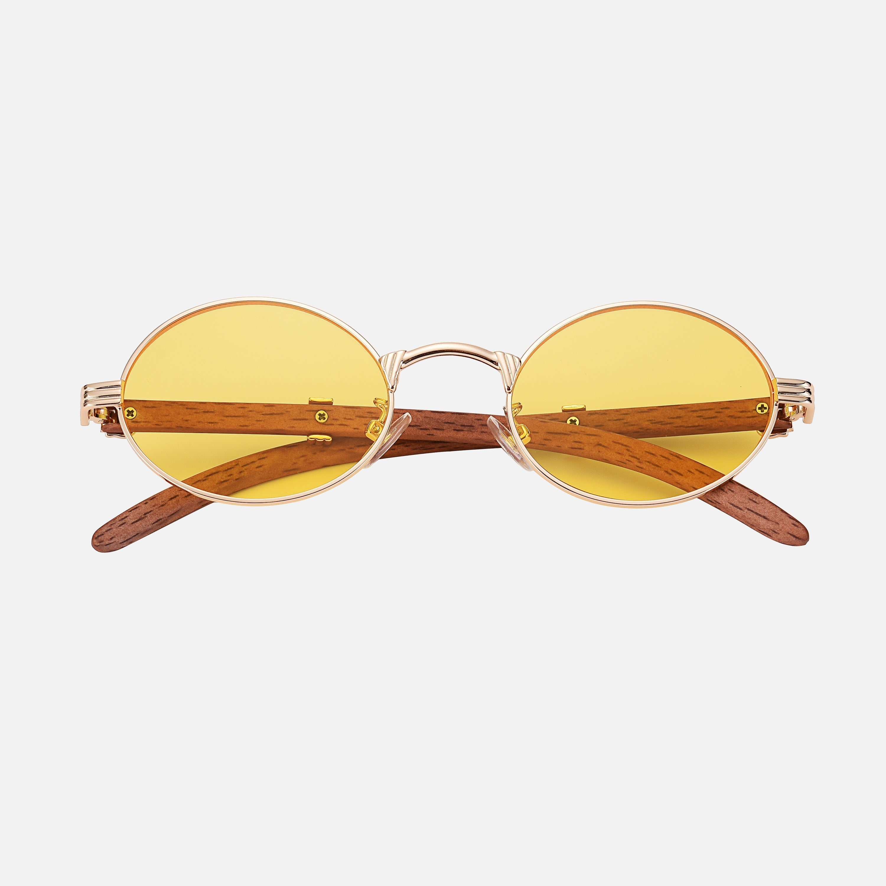 Houten Zonnebril met UV-400 Bescherming en Vintage Stijl – Unisex Elegante Zonnebrillen voor Elke Gelegenheid 5