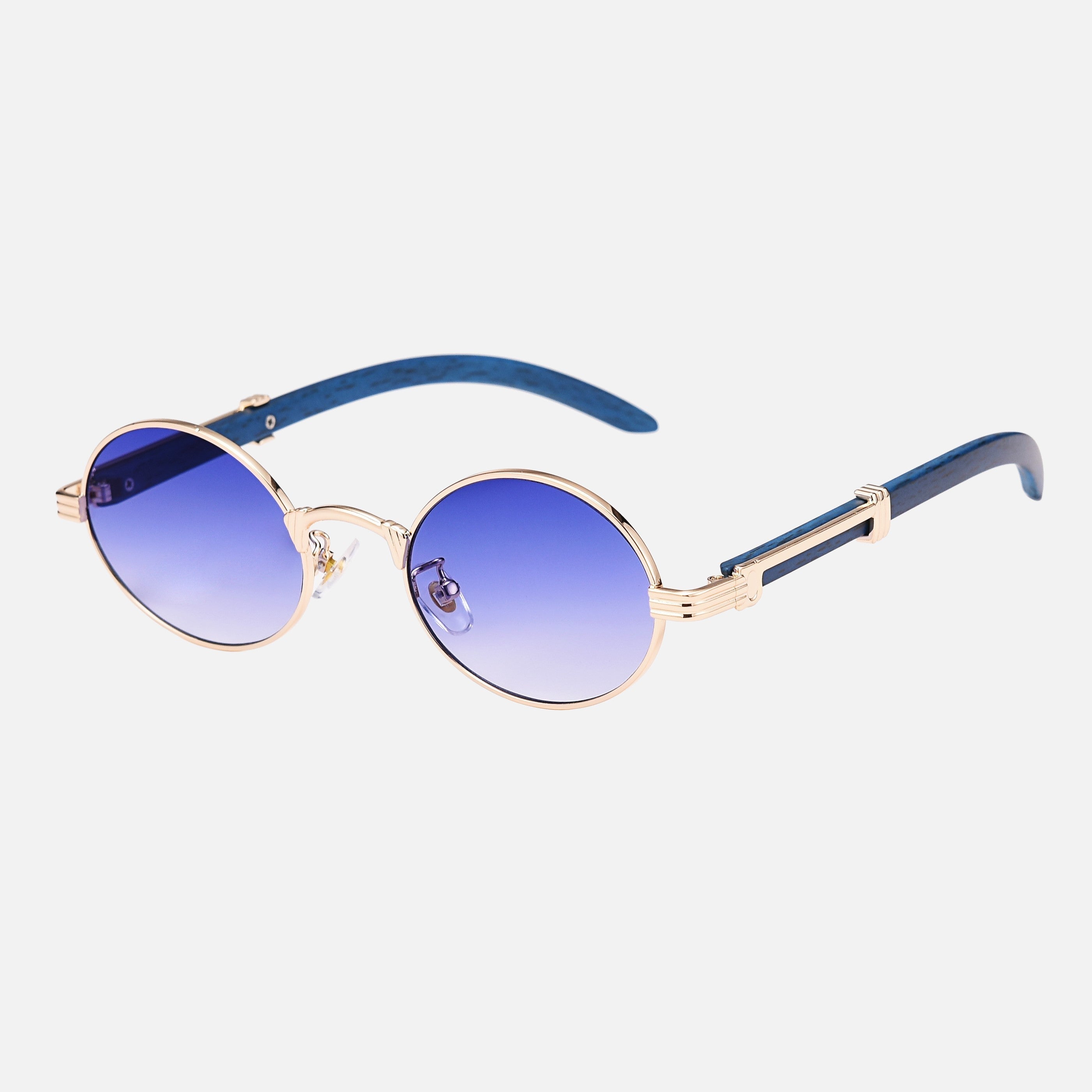 Houten Zonnebril met UV-400 Bescherming en Vintage Stijl – Unisex Elegante Zonnebrillen voor Elke Gelegenheid 6