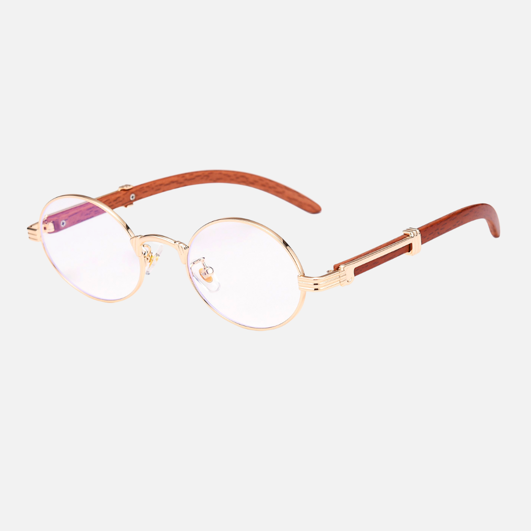 Houten Zonnebril met UV-400 Bescherming en Vintage Stijl – Unisex Elegante Zonnebrillen voor Elke Gelegenheid 8