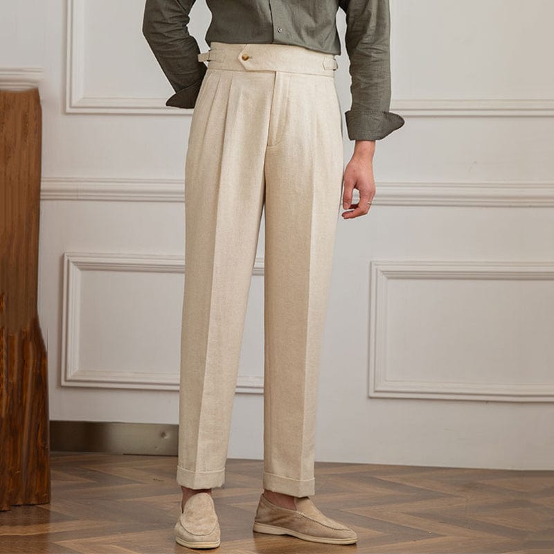 Jonathan - Tijdloze Getailleerde Pantalon