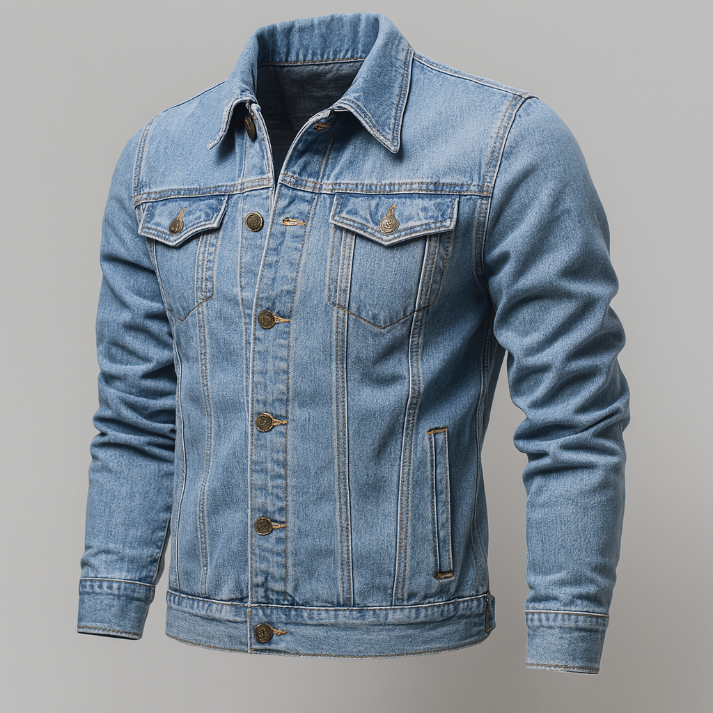 Klassieke Denim Spijkerjas voor Heren