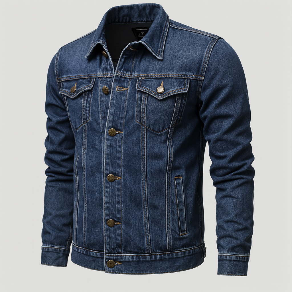 Klassieke Denim Spijkerjas voor Heren