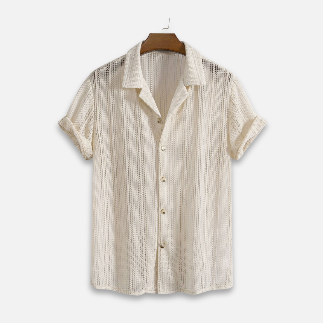 MODESTIO | GESTREEPT SHIRT HEREN OLD-MONEY