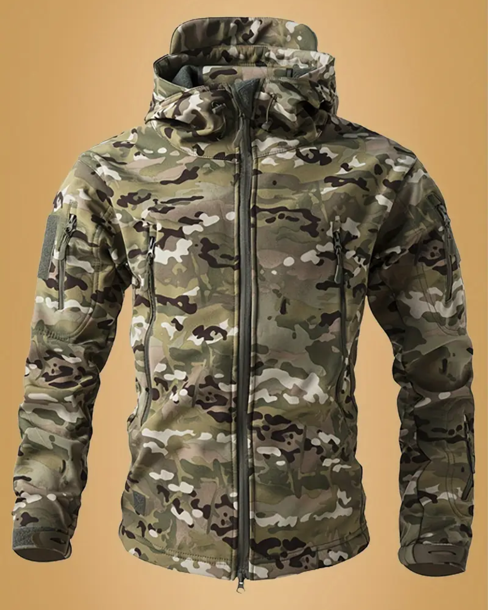 Luigi - Legerjas Heren Militair Design, Duurzaam