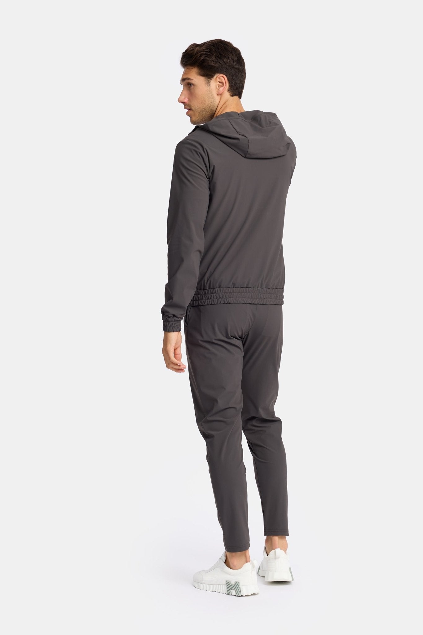 Urban Titanium Techsuit Grijs met Capuchon | Modestio