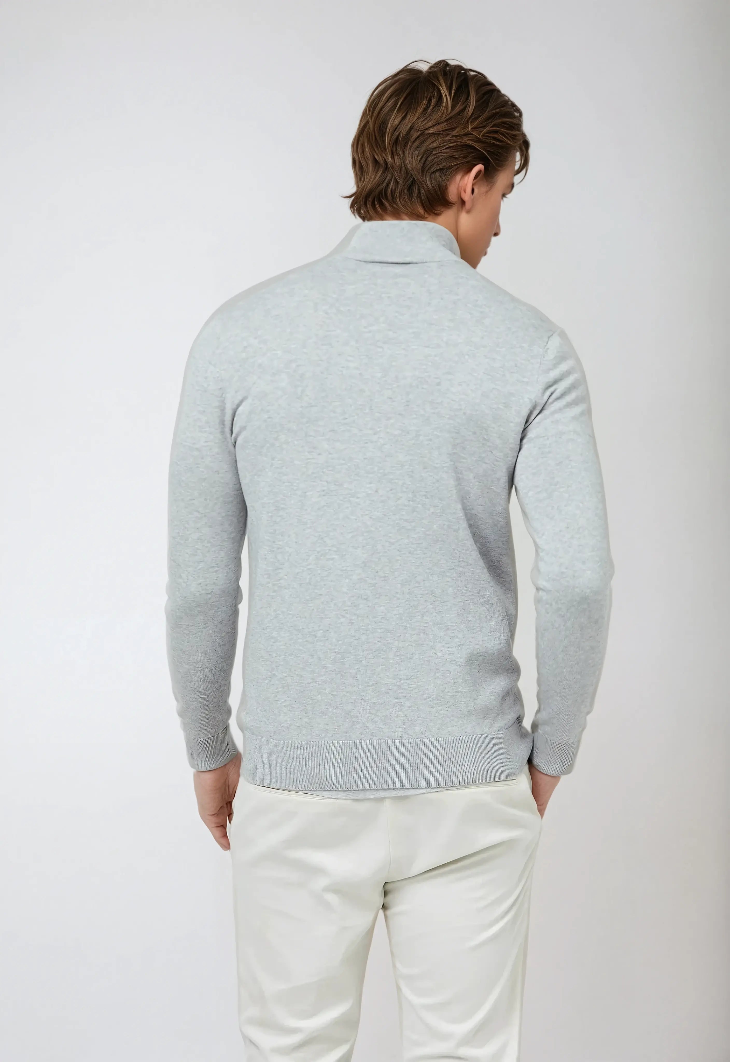 Lemuel - Essential Half Zip Sweater