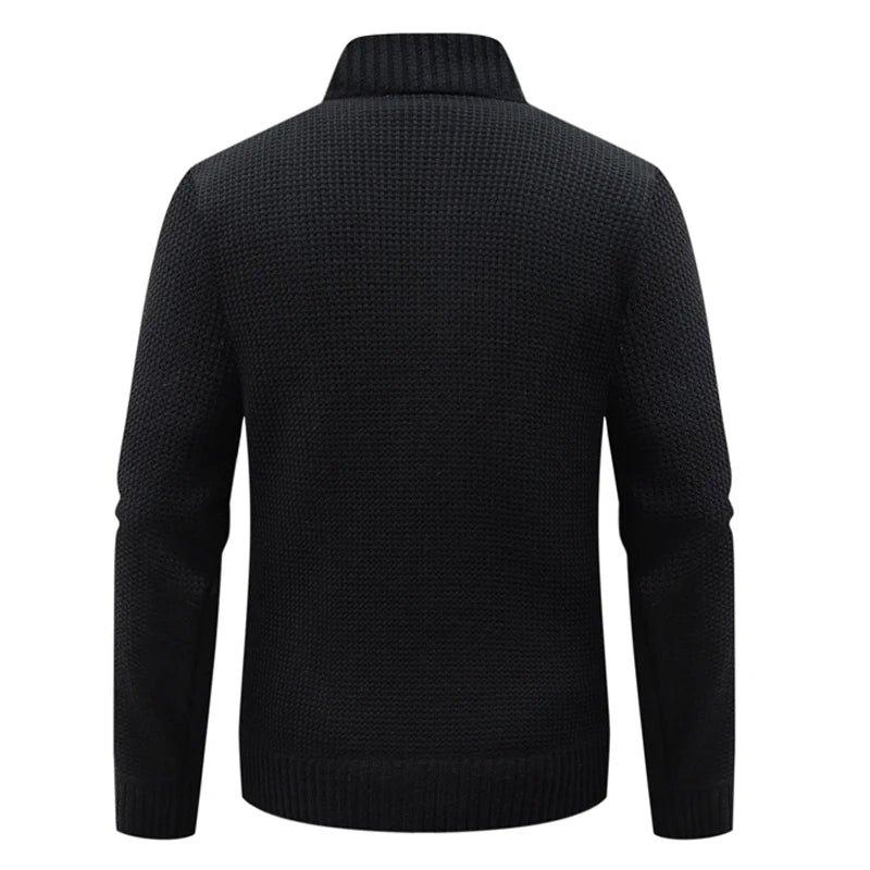 Stefano - Elegante Cardigan Winterjas Heren